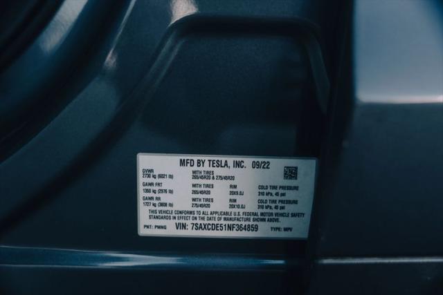 2022 Tesla Model X Dual Motor All-Wheel Drive