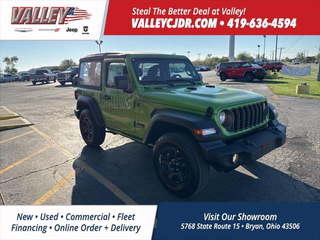 2026 Jeep Wrangler WRANGLER 2-DOOR SPORT 2026 Jeep Wrangler WRANGLER 2-DOOR SPORT