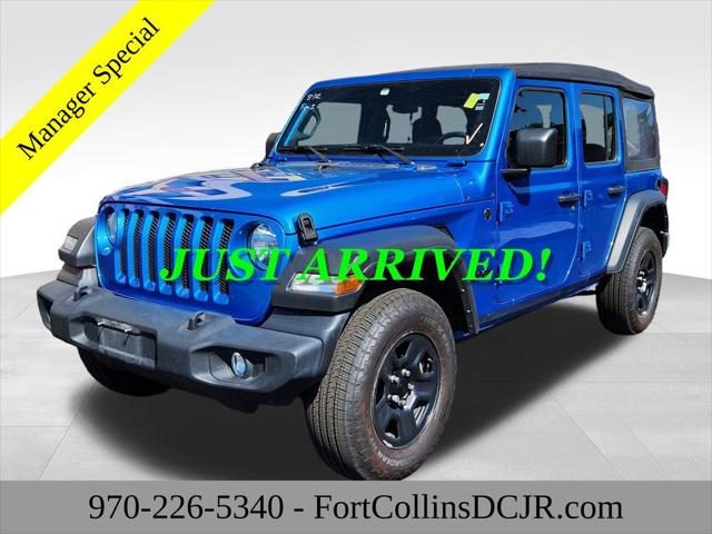 2022 Jeep Wrangler Unlimited Sport 4x4