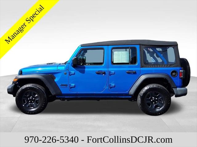 2022 Jeep Wrangler Unlimited Sport 4x4 2022 Jeep Wrangler Unlimited Sport 4x4