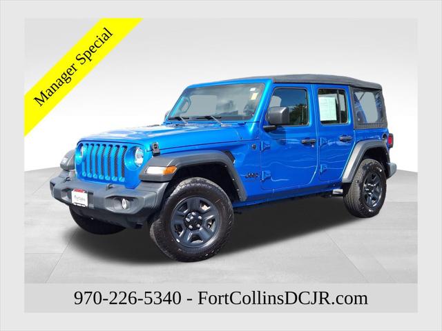 2022 Jeep Wrangler Unlimited Sport 4x4 2022 Jeep Wrangler Unlimited Sport 4x4