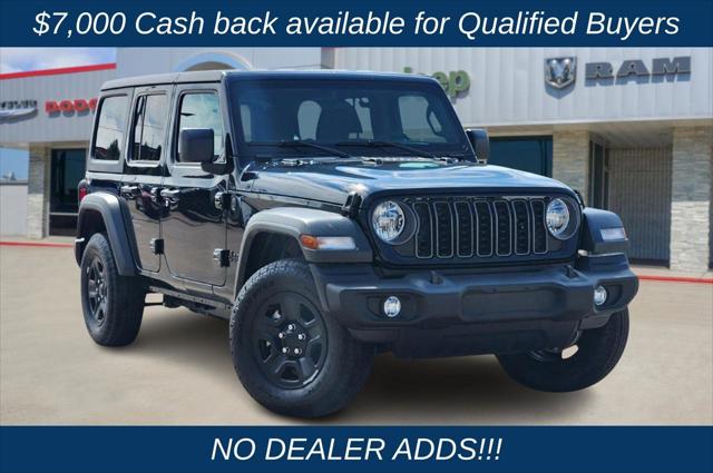 2025 Jeep Wrangler WRANGLER 4-DOOR SPORT
