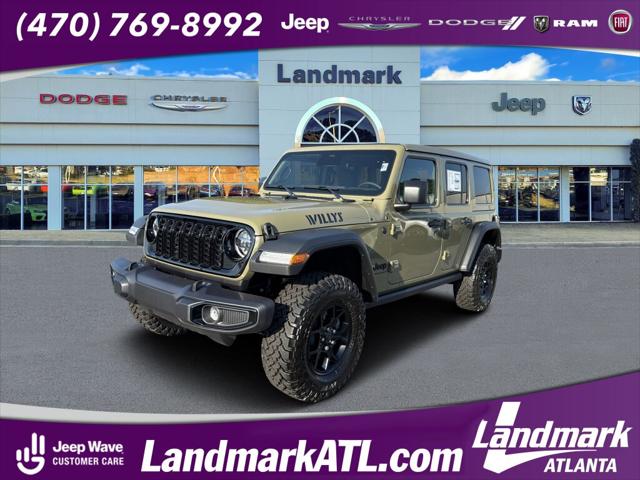 2025 Jeep Wrangler WRANGLER 4-DOOR WILLYS 2025 Jeep Wrangler WRANGLER 4-DOOR WILLYS