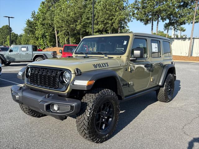 2025 Jeep Wrangler WRANGLER 4-DOOR WILLYS 2025 Jeep Wrangler WRANGLER 4-DOOR WILLYS