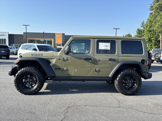 2025 Jeep Wrangler WRANGLER 4-DOOR WILLYS 2025 Jeep Wrangler WRANGLER 4-DOOR WILLYS