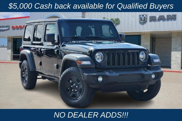 2025 Jeep Wrangler WRANGLER 4-DOOR SPORT
