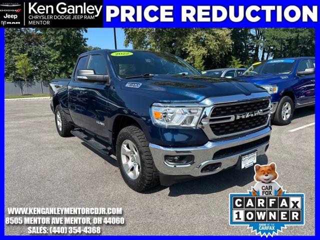 2022 RAM 1500 Big Horn Quad Cab 4x4 64 Box