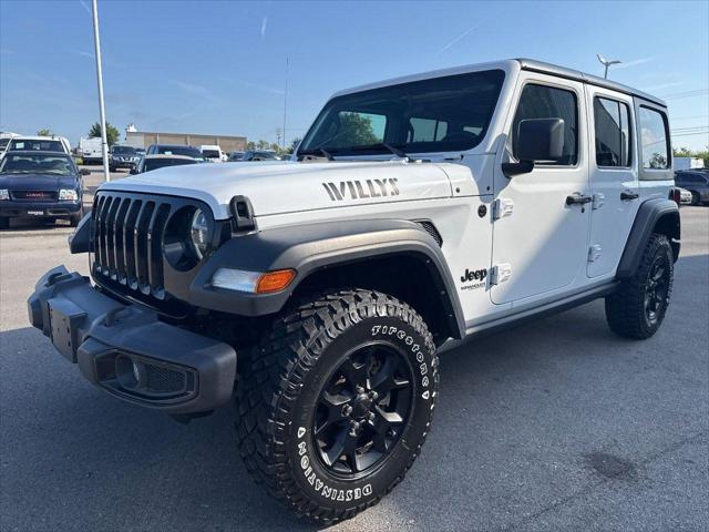 2021 Jeep Wrangler Unlimited Willys 4x4 2021 Jeep Wrangler Unlimited Willys 4x4