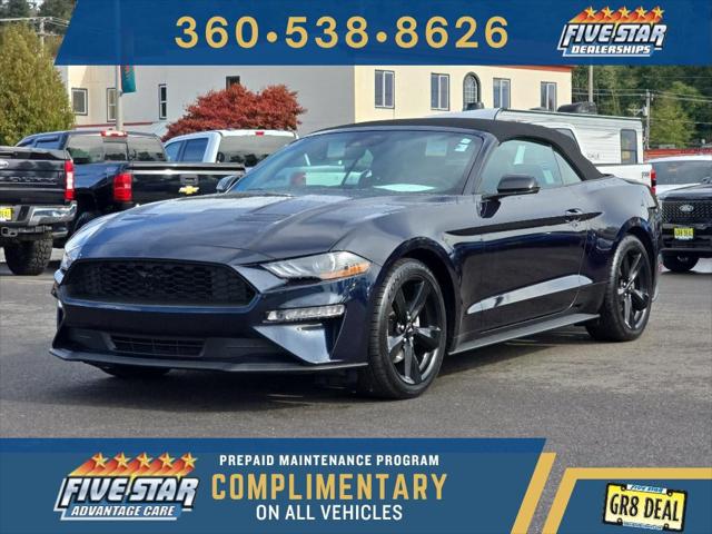 2021 Ford Mustang EcoBoost Premium Convertible 2021 Ford Mustang EcoBoost Premium Convertible