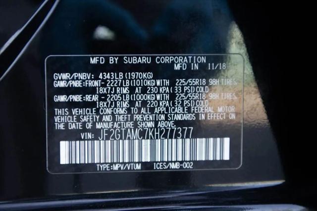 2019 Subaru Crosstrek 2.0i Limited