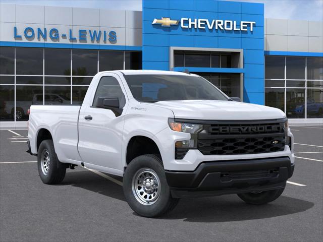 New 2026 Chevrolet Silverado 1500 2WD Regular Cab Long Bed WT For Sale in Muscle Shoals, AL