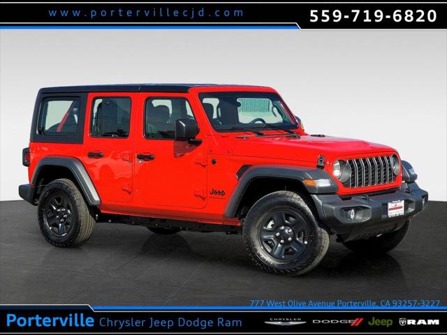 2025 Jeep Wrangler 4-Door Sport 4x4 for sale in Porterville, CA