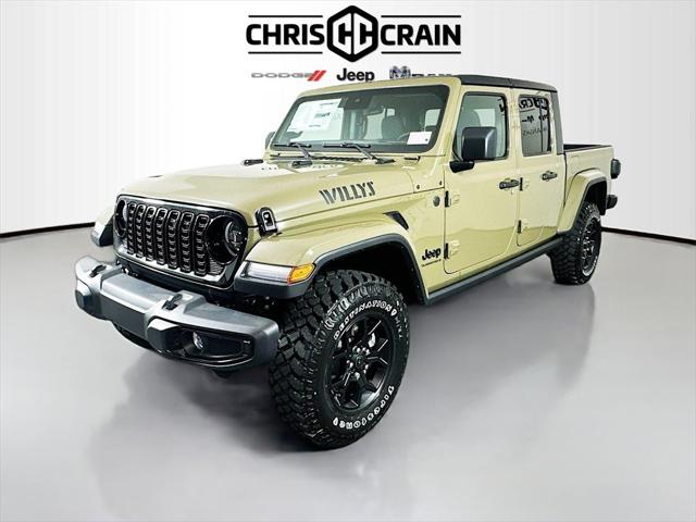2025 Jeep Gladiator GLADIATOR WILLYS 4X4