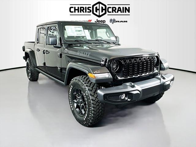 2025 Jeep Gladiator GLADIATOR WILLYS 4X4 2025 Jeep Gladiator GLADIATOR WILLYS 4X4