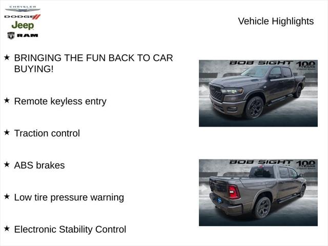 2026 RAM Ram 1500 RAM 1500 BIG HORN CREW CAB 4X4 57 BOX 2026 RAM Ram 1500 RAM 1500 BIG HORN CREW CAB 4X4 57 BOX