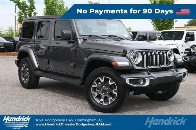 2025 Jeep Wrangler 4-Door Sahara 4x4 for sale in Hoover, AL