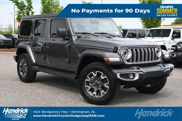 2025 Jeep Wrangler 4-Door Sahara 4x4 for sale in Hoover, AL