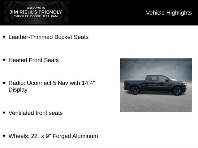 2026 RAM Ram 1500 RAM 1500 LARAMIE CREW CAB 4X4 64 BOX