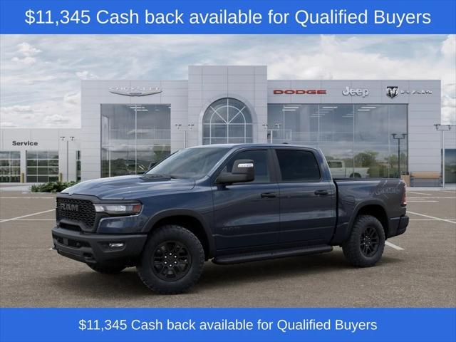 2026 RAM Ram 1500 RAM 1500 REBEL CREW CAB 4X4 57 BOX
