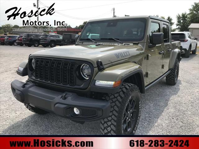 2025 Jeep Gladiator GLADIATOR WILLYS 4X4 2025 Jeep Gladiator GLADIATOR WILLYS 4X4