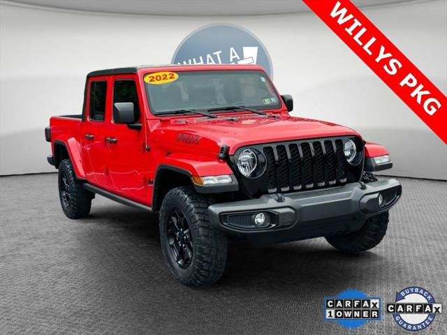 2022 Jeep Gladiator Willys 4x4 2022 Jeep Gladiator Willys 4x4