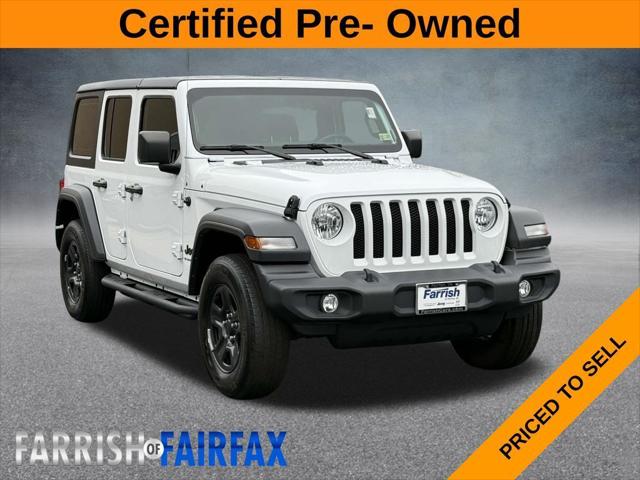 2023 Jeep Wrangler 4-Door Sport 4x4 2023 Jeep Wrangler 4-Door Sport 4x4