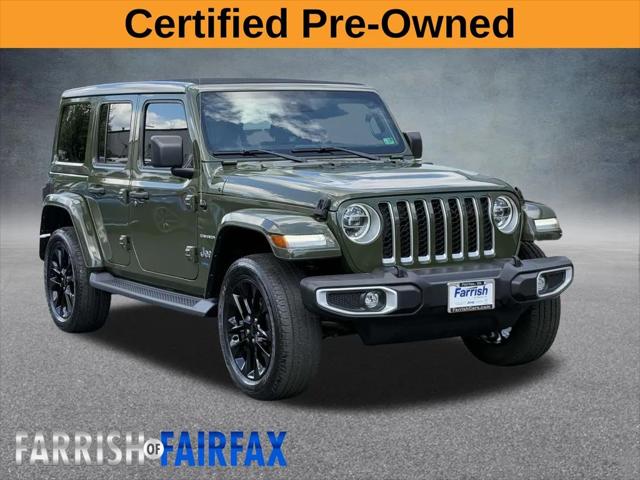 2021 Jeep Wrangler 4xe Unlimited Sahara 4x4