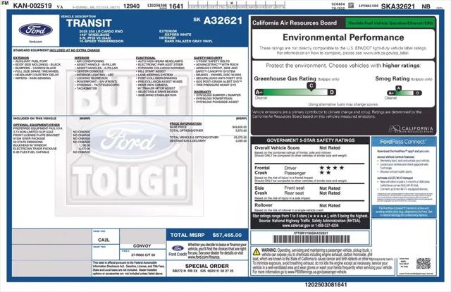 2025 Ford Transit Cargo Van T-250
