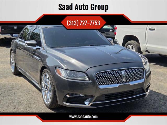 2017 Lincoln Continental Select for sale in Dearborn Heights, MI