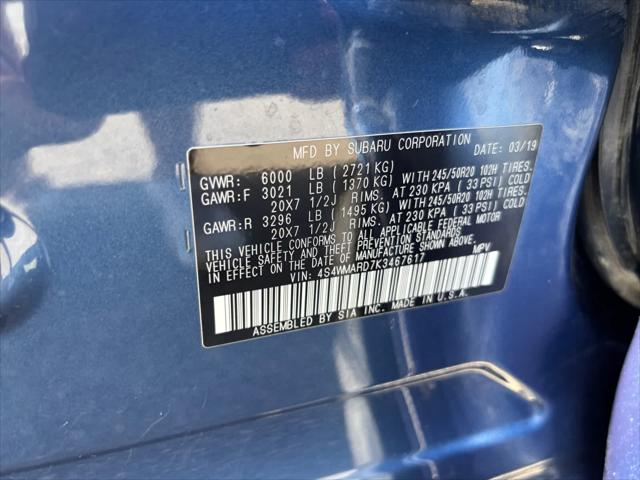 2019 Subaru Ascent Touring
