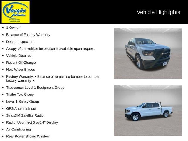 2023 RAM 1500 Tradesman Crew Cab 4x4 57 Box