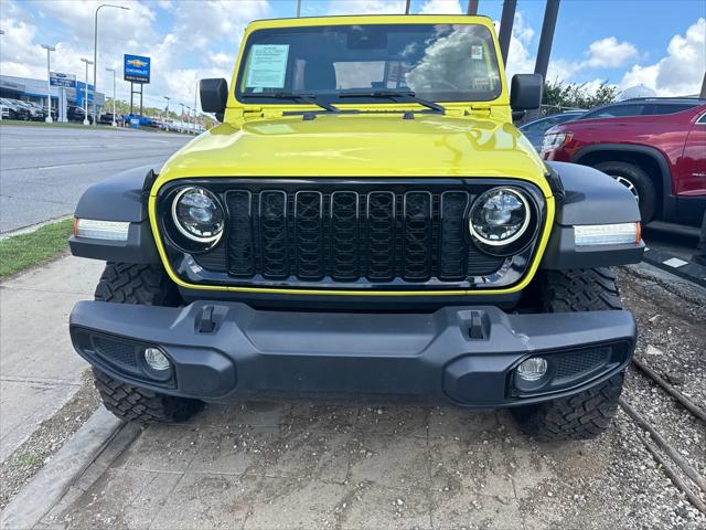 2024 Jeep Wrangler 4-Door Willys 4x4 2024 Jeep Wrangler 4-Door Willys 4x4