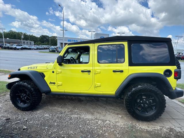 2024 Jeep Wrangler 4-Door Willys 4x4 2024 Jeep Wrangler 4-Door Willys 4x4