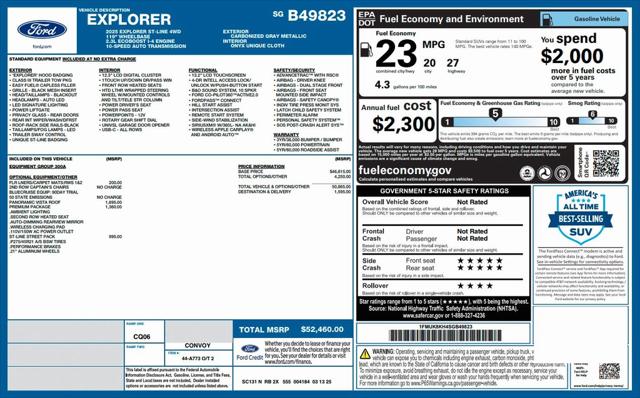 2025 Ford Explorer ST-Line