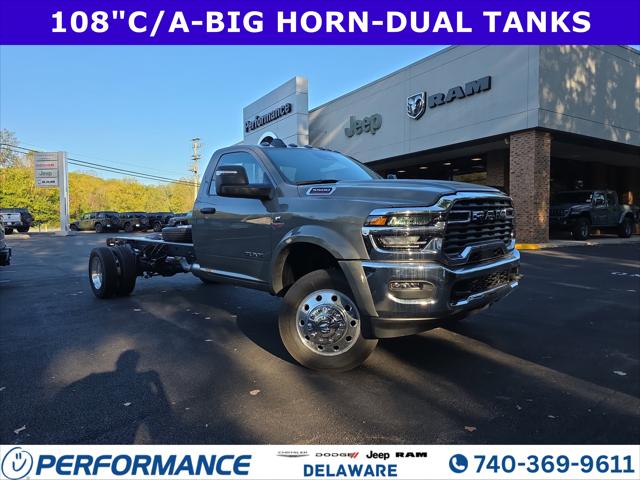 2026 RAM Ram 5500 Chassis Cab RAM 5500 BIG HORN CHASSIS REGULAR CAB 4X4 108 CA