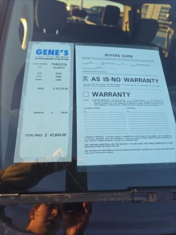 2024 RAM 1500 Classic Tradesman Crew Cab 4x4 64 Box 2024 RAM 1500 Classic Tradesman Crew Cab 4x4 64 Box