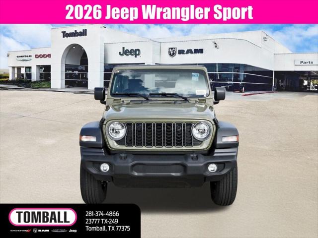2026 Jeep Wrangler WRANGLER 2-DOOR SPORT 2026 Jeep Wrangler WRANGLER 2-DOOR SPORT