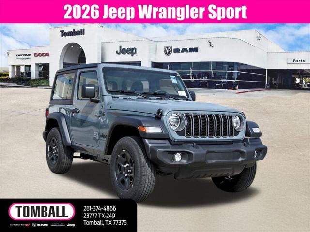 2026 Jeep Wrangler WRANGLER 2-DOOR SPORT 2026 Jeep Wrangler WRANGLER 2-DOOR SPORT