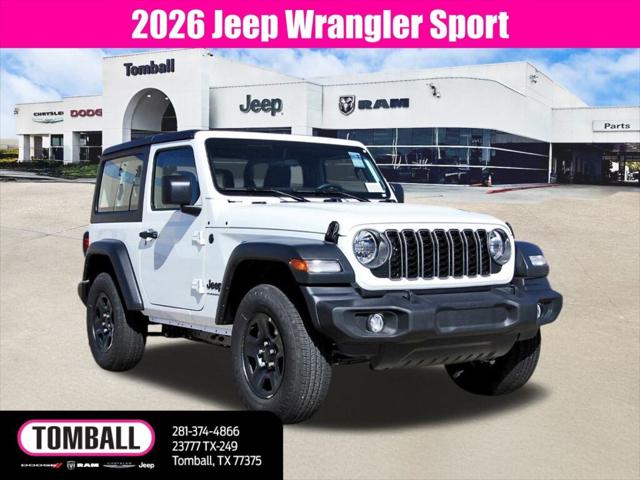 2026 Jeep Wrangler WRANGLER 2-DOOR SPORT 2026 Jeep Wrangler WRANGLER 2-DOOR SPORT