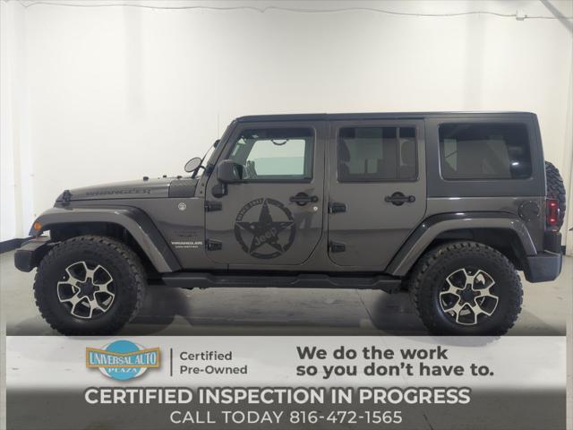 2016 Jeep Wrangler Unlimited Sahara 2016 Jeep Wrangler Unlimited Sahara