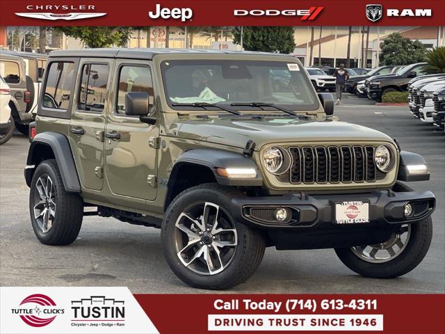 2025 Jeep Wrangler 4xe WRANGLER 4-DOOR SPORT S 4xe