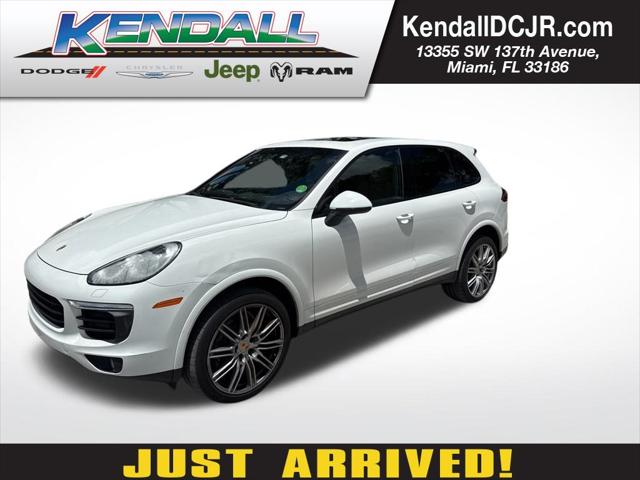 2018 Porsche Cayenne Platinum Edition