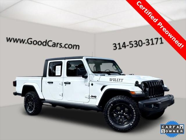 2022 Jeep Gladiator Willys 4x4 2022 Jeep Gladiator Willys 4x4