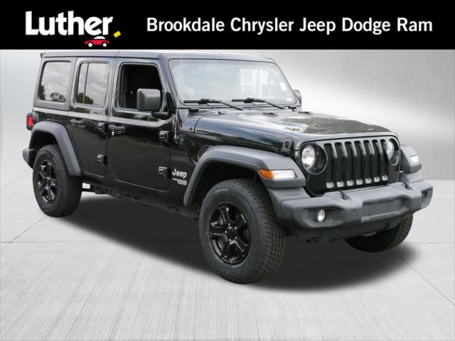 2020 Jeep Wrangler Unlimited Sport S 4X4 2020 Jeep Wrangler Unlimited Sport S 4X4