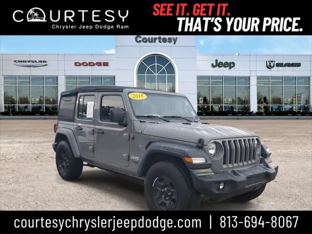 2018 Jeep Wrangler Unlimited Sport 4x4
