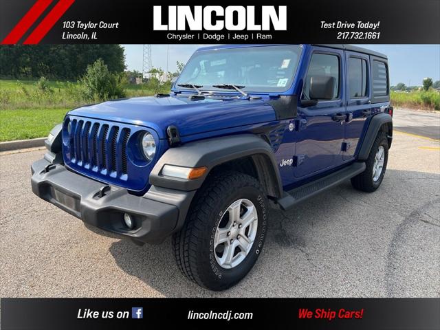 2020 Jeep Wrangler Unlimited Sport S 4X4