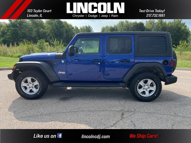 2020 Jeep Wrangler Unlimited Sport S 4X4