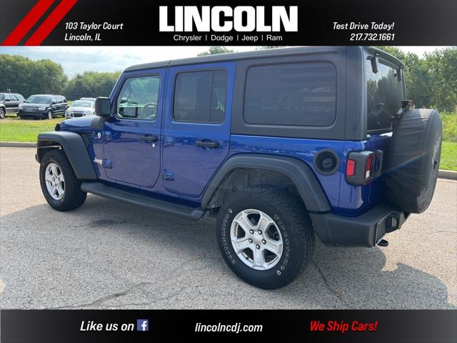 2020 Jeep Wrangler Unlimited Sport S 4X4