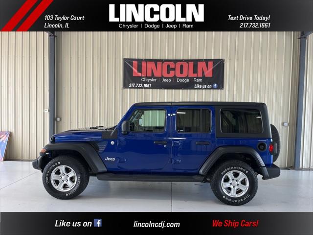 2020 Jeep Wrangler Unlimited Sport S 4X4