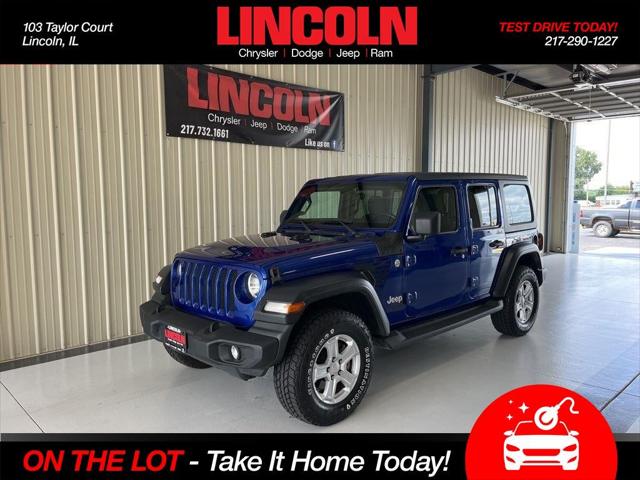 2020 Jeep Wrangler Unlimited Sport S 4X4 2020 Jeep Wrangler Unlimited Sport S 4X4